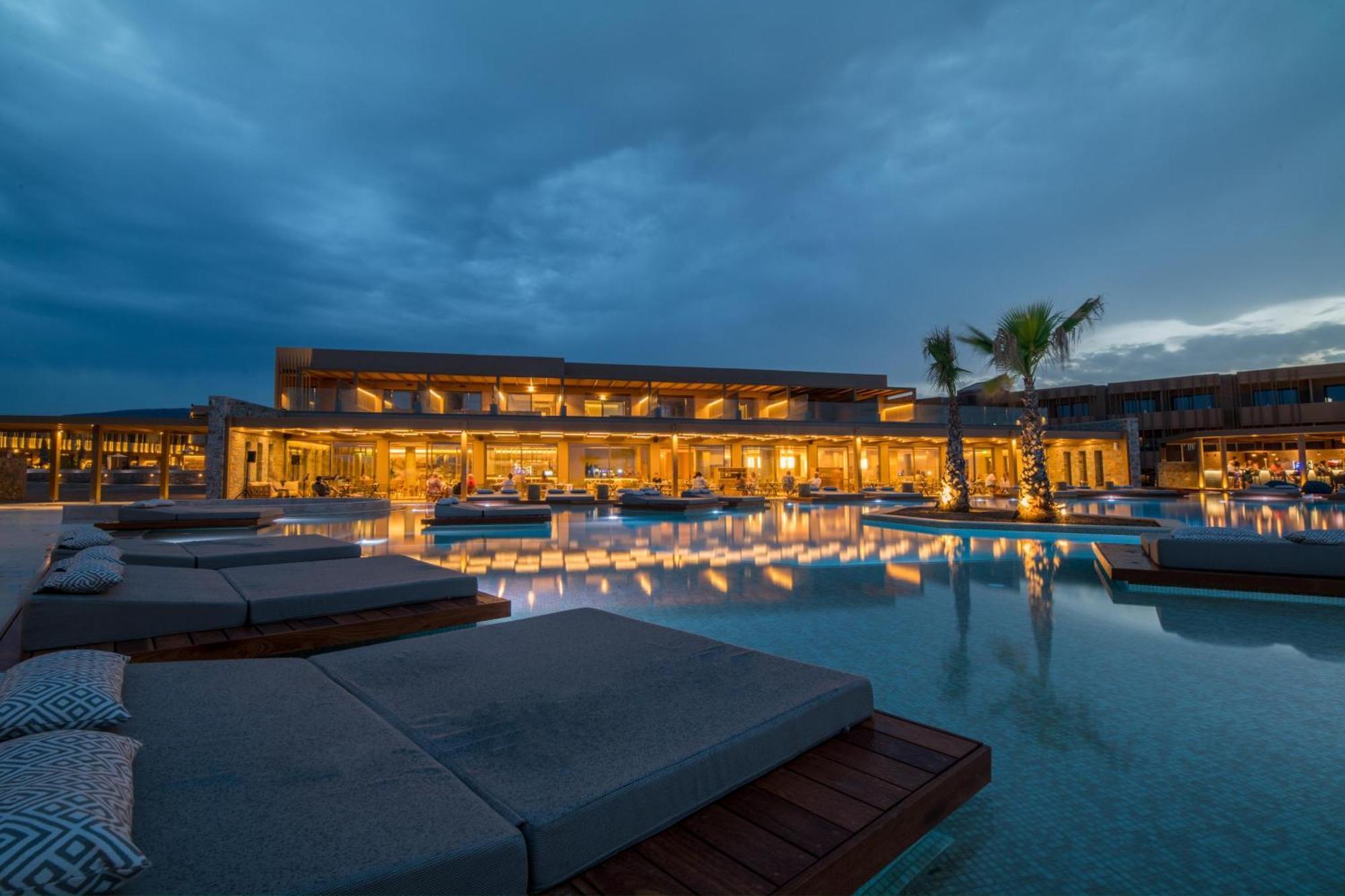 Senseana Sea Side Resort & Aquadventure Analipsi  Exteriér fotografie