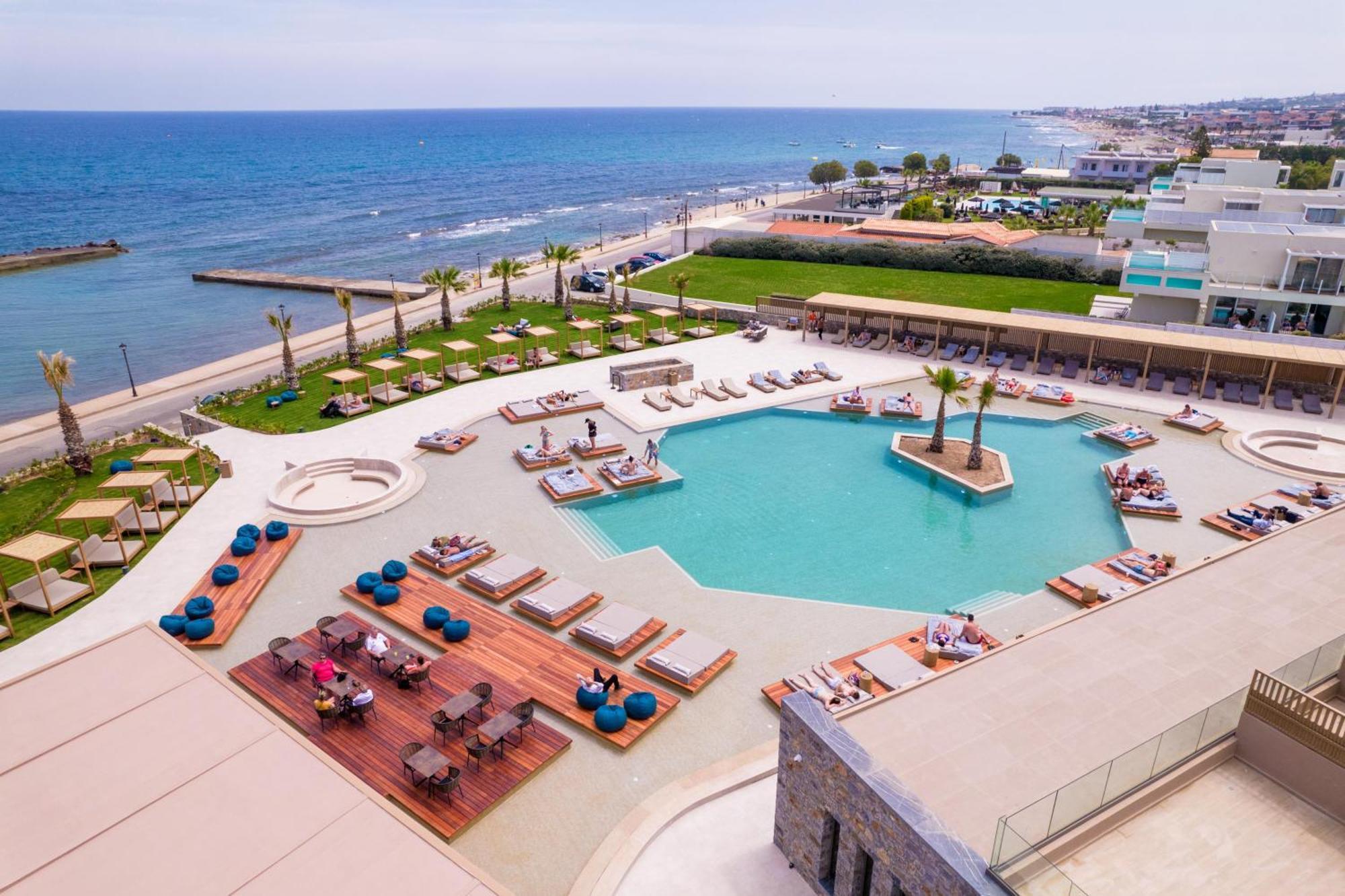 Senseana Sea Side Resort & Aquadventure Analipsi  Exteriér fotografie