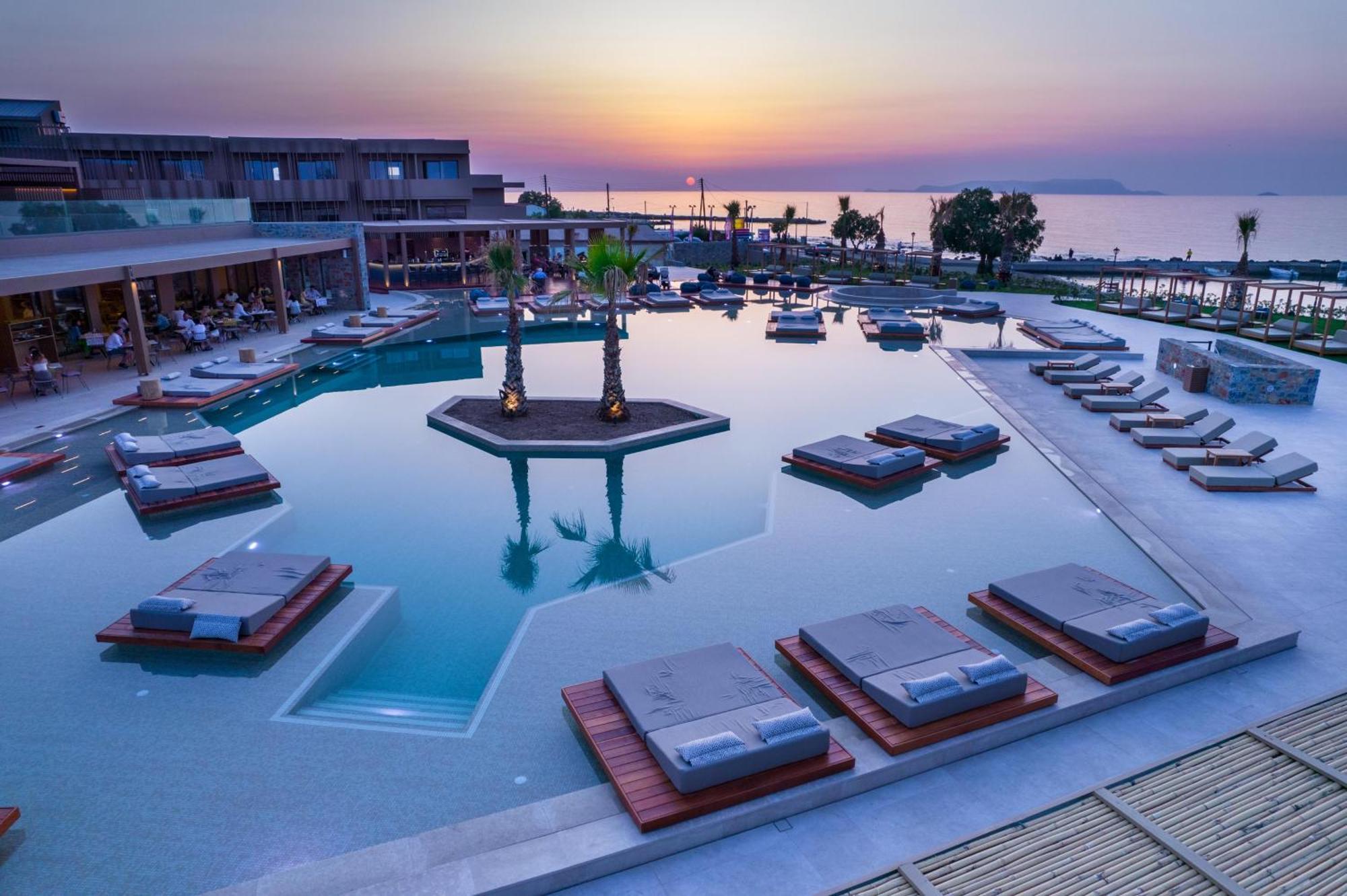 Senseana Sea Side Resort & Aquadventure Analipsi  Exteriér fotografie